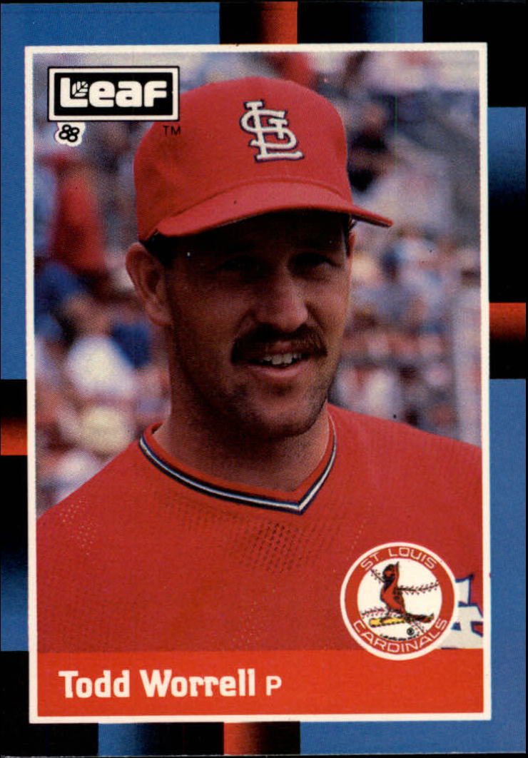 1988 Leaf/Donruss Baseball Cards       229     Todd Worrell